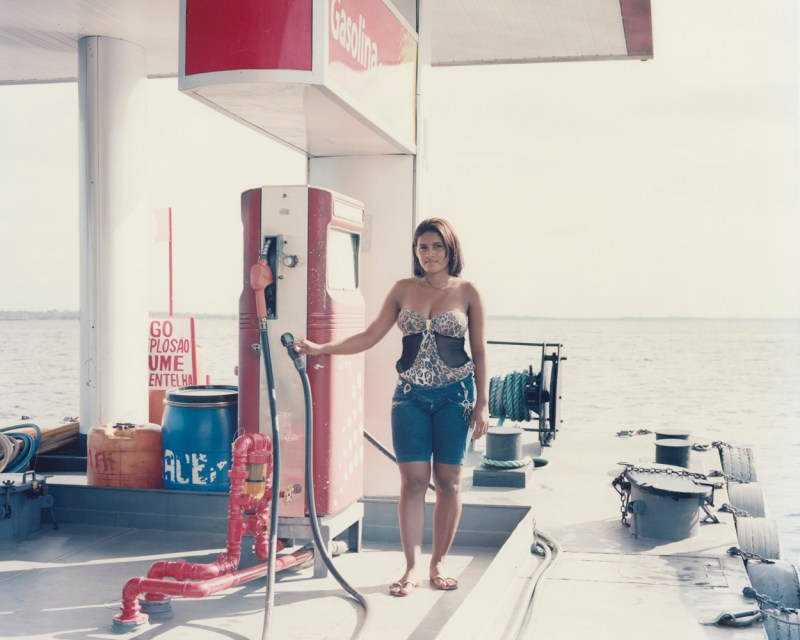 Edilaine Nunes da Silva, 19. Floating Petrol Station Attendant.