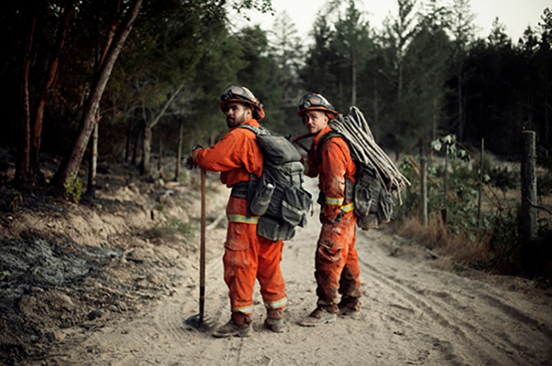 Inmate Firefighters - Wine Country Fires